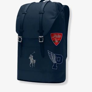 Polo by Ralph Lauren Fragrances backpack navy blue NEW NWT